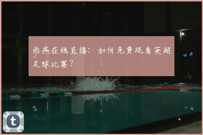 雨燕在线直播：如何免费观看英超足球比赛？